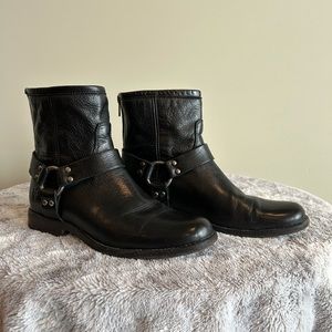 Frye Harness Boot.  Worn 2-3 times. In excellent barely worn condition.
